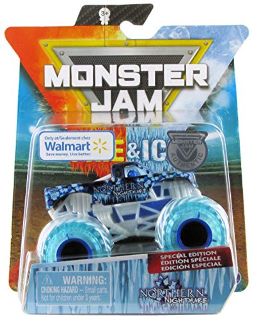 Monster Jam 2020 Fire & Ice Exclusive Northern Nightmare 1:64 Scale Diecast by Spin Master