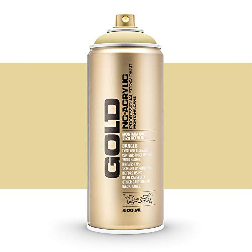 Montana Cans Montana GOLD 400 ml Color, Sahara Yellow Spray Paint
