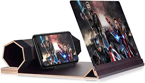 12 Screen Magnifier for Smartphone Mobile Phone 3D Magnifier Projector Screen for Movies, Videos, and Gaming Foldable Phone Stand with Screen Amplifier Compatible with All Smartphones 12 Screen Magnifier for Smartphone Mobile Phone 3D Magnifier Projector Screen for Movies, Videos, and Gaming Foldable Phone Stand with Screen Amplifier Compatible with All Smartphones