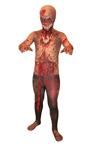 Morphsuits Kids Exploding Guts Zombie Monster Costume - Medium 3'6-3'11 / 8-10 Years