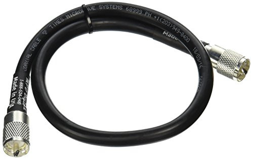 MPD Digital lmr400UF-pl259-uhf-2 Ultra Flex Coaxial Cable Jumper with Male Connectors and MPD Digital, 2'