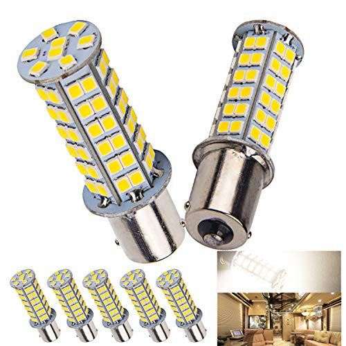 5 x Super Bright 1141 Interior Light Bulbs BA15S 1156 80 SMD LED 1003 900 Lumens Replacement Light Bulbs for RV Indoor Lights,Natural White