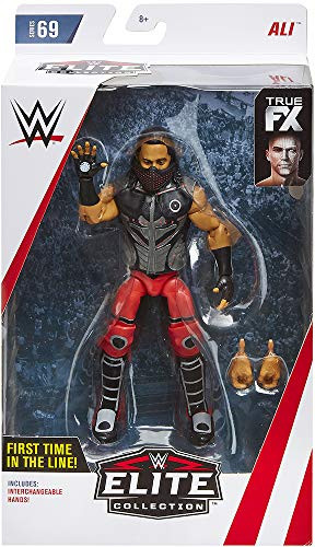 Ringside Mustafa Ali (Red Variant) - WWE Elite 69 Mattel Toy Wrestling Action Figure