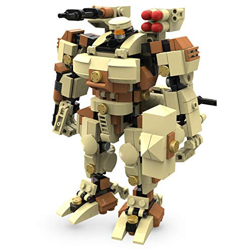 MyBuild Mecha Frame Sci-Fi Series Titan 6012 Robot Bricks Construction Blocks Toy Figure