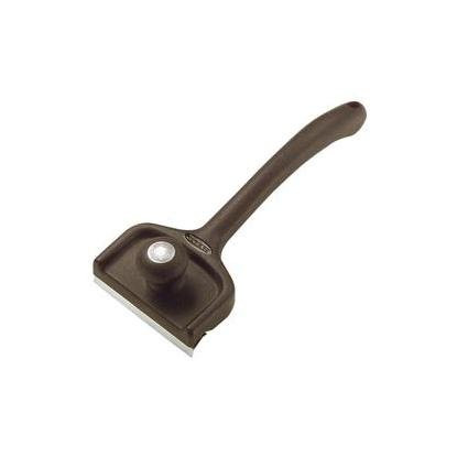 Hyde 10550 Black & Silver Double Edge Scraper With Knob, 5 Inch
