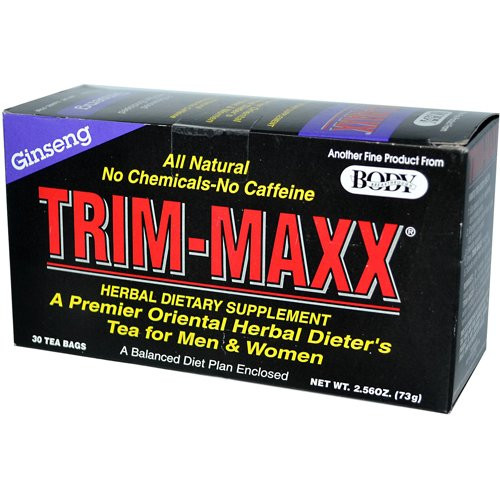 Body Breakthrough Diet Trim-Maxx Ginseng Tea Bags, 30 Count