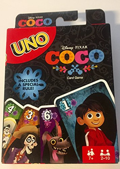 NEW Disney Pixar COCO UNO Card Game Full Color Special Rule Edition NEW Disney Pixar COCO UNO Card Game Full Color Special Rule Edition