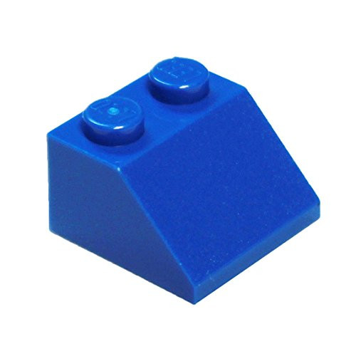LEGO Parts and Pieces: Blue (Bright Blue) 2x2 45 Slope x50