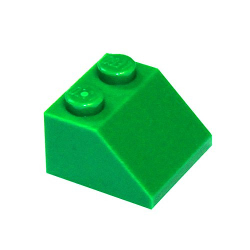 LEGO Parts and Pieces: Green (Dark Green) 2x2 45° Slope x100