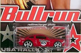 Hot Wheels Bullrun Ford Mustang GT 1:64 scale Red