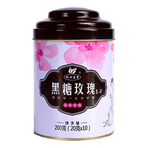 Black sugar rose ginger tea 200g the taste is mellow Instant sugar tea rose and ginger soup tea ?????? 200g ???? ???? ?????