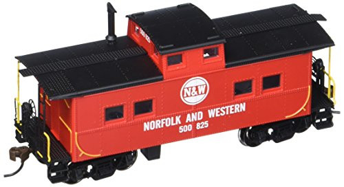 Bachmann Industries Norfolk & Western Red #500825 Northeast Steel Caboose (HO Scale Train) Bachmann Industries Norfolk & Western Red #500825 Northeast Steel Caboose (HO Scale Train)