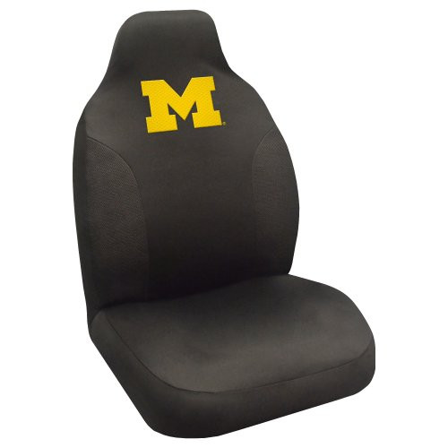 FANMATS NCAA University of Michigan Wolverines Polyester Seat Cover