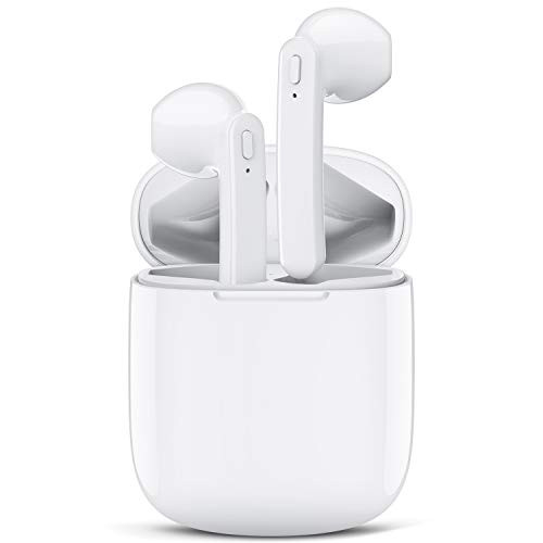 Lasuney Waterproof Bluetooth 5.0 True Wireless Earbuds, 35H Cyclic Playtime TWS Headphones with Charging Case and mic, in-Ear Stereo Earphones Headset for Sport Lasuney Waterproof Bluetooth 5.0 True Wireless Earbuds, 35H Cyclic Playtime TWS Headphones with Charging Case and mic, in-Ear Stereo Earphones Headset for Sport