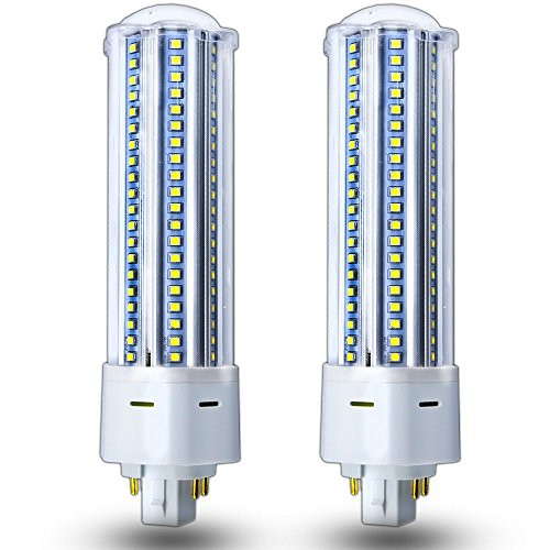 Luxvista GX24Q LED Bulb 22 Watt G24q 4 Pin Base PL Lamp - 42 Watt CFL GX24 Replacement Light Bulbs Warm White PL-C Retrofit Corn Bulb, Remove/Bypass Ballast Luxvista GX24Q LED Bulb 22 Watt G24q 4 Pin Base PL Lamp - 42 Watt CFL GX24 Replacement Light Bulbs Warm White PL-C Retrofit Corn Bulb, Remove/Bypass Ballast