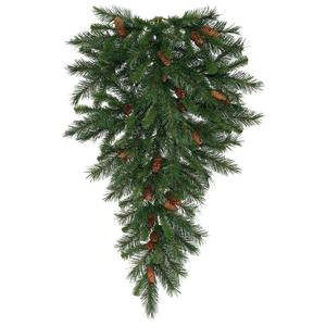 Vickerman Cheyenne Teardrop with Dura-Lit 50 Clear Lights and 80 Tips, 30-Inch