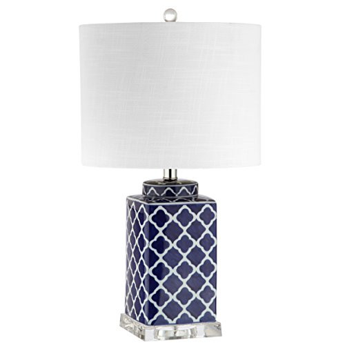JONATHAN Y JYL3011A Clarke 23" Chinoiserie LED Table Lamp, Contemporary, Transitional for Bedroom, Living Room, Office, Blue/White JONATHAN Y JYL3011A Clarke 23" Chinoiserie LED Table Lamp, Contemporary, Transitional for Bedroom, Living Room, Office, Blue/White