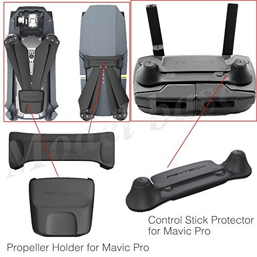 PGYTECH Remote Control Stick Protector + Propeller Holder for DJI Mavic Pro Accessories