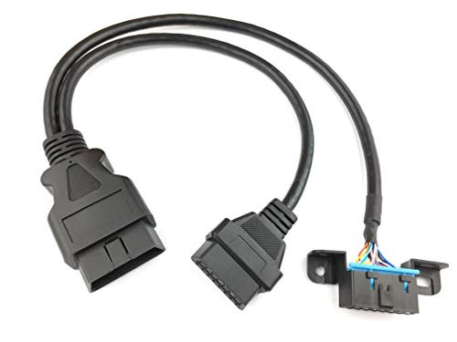 OBD 2 OBD II Splitter Extension Y Cable J1962 for GPS Tracking Devices Car Tracker
