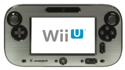 Snakebyte Wii U face:shield - Protective Aluminium Plated Faceplate for the Wii U Gamepad - Nintendo Wii U;