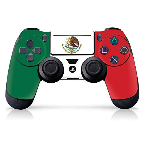 Controller Gear Authentic and Officially Licensed PS4 Controller Skin "Mexican Flag" (PlayStation 4 Controller Sold Separately) - PlayStation 4