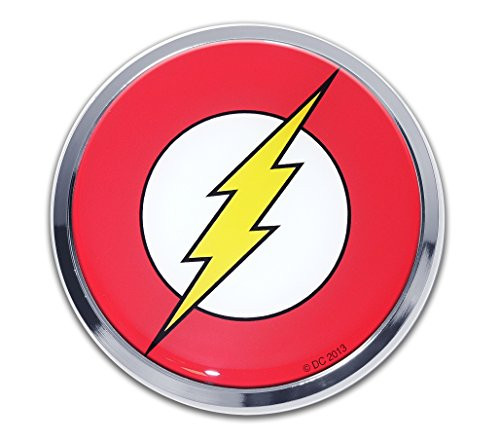 Elektroplate The Flash Chrome Car Emblem Elektroplate The Flash Chrome Car Emblem