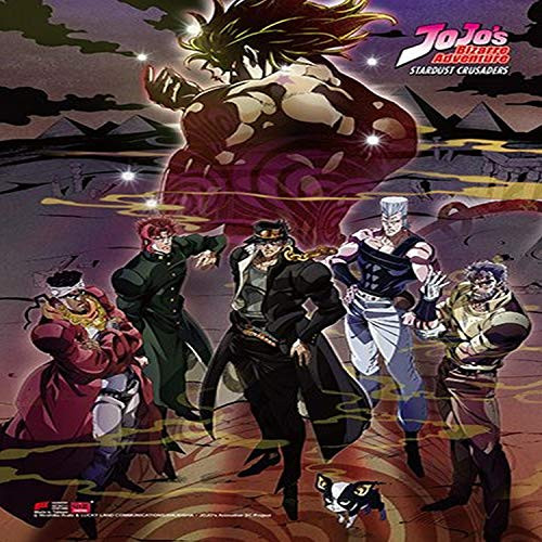 Great Eastern Entertainment JoJo's Bizarre Adventure Wall-Decor-Stickers,Black Great Eastern Entertainment JoJo's Bizarre Adventure Wall-Decor-Stickers,Black
