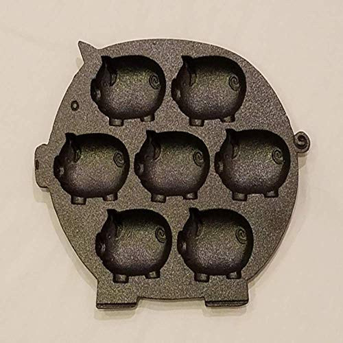 Old Mountain 10211 Cast Iron Pig Baking Pan