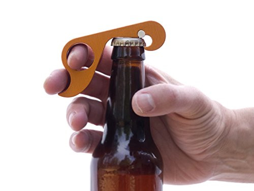 GrabOpener : One-handed Bottle Opener - Orange