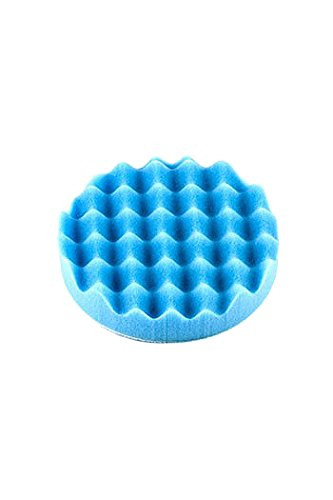 Optimum (22592) Waffle Foam Pad (Softest Finishing), Blue, 3.25"