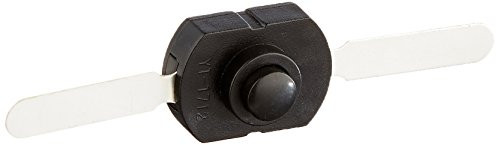 Uxcell Horizontal 2 Pins 2-Position Latching Torch Push Button Switch