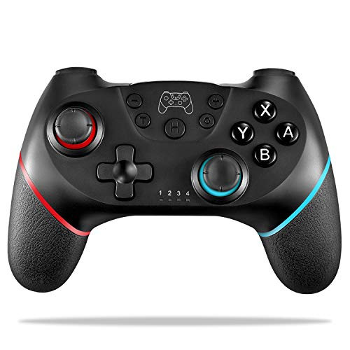Wireless Pro Controller for Switch, ASTARRY Wireless Gamepad with Gyro Axis (Turbo Buttons) Compatible with Nintendo Switch