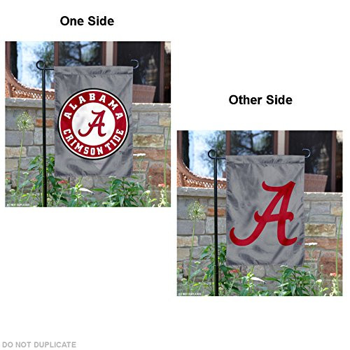 University of Alabama Double Logo Garden Flag and Yard Banner