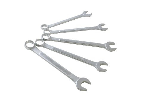 Sunex 9605M Raised Panel Metric Combination Wrench Set, CR-MO, 20mm - 24mm, 5-Piece