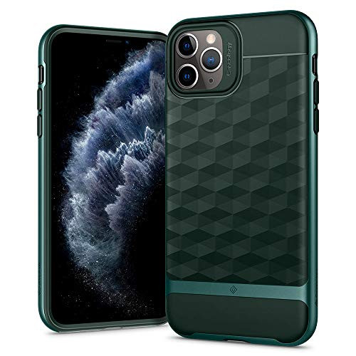 Caseology Parallax for Apple iPhone 11 Pro Max Case (2019) - Midnight Green