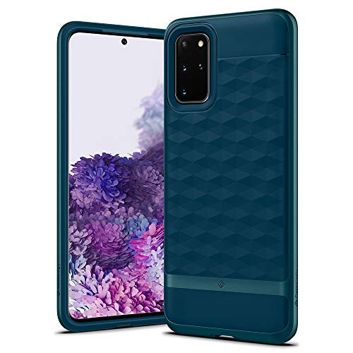 Caseology Parallax for Samsung Galaxy S20 Plus Case (2020) - 3D Pattern and Design - Aqua Green Caseology Parallax for Samsung Galaxy S20 Plus Case (2020) - 3D Pattern and Design - Aqua Green
