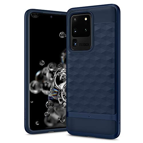 Caseology Parallax for Samsung Galaxy S20 Ultra Case (2020) - 3D Pattern and Design - Midnight Blue Caseology Parallax for Samsung Galaxy S20 Ultra Case (2020) - 3D Pattern and Design - Midnight Blue