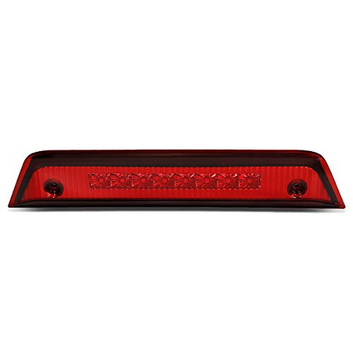 DNA Motoring 3BL-DJOU09-LED-RD Full LED 3rd Tail Brake Light Rear Cneter Stop Lamp,Red