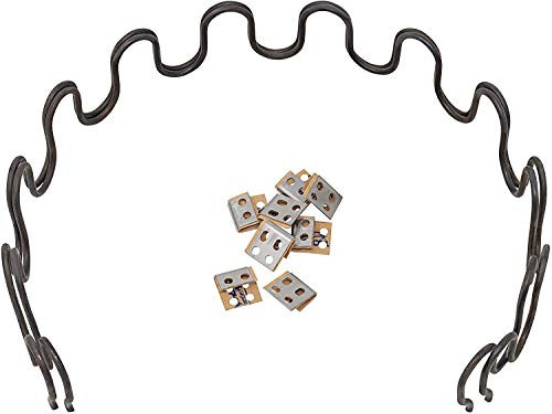 House2Home 23" Sofa Upholstery Spring Replacement, 2pk Repair Kit for Furniture Chair Couch, Includes Clips and Instructions