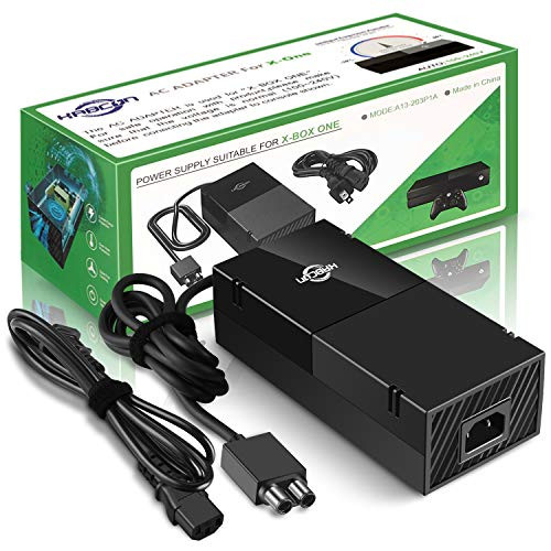 Xbox One Power Supply Brick [2020 Updated Version] Xbox One Power Brick Replacement Adapter AC Power Cord Cable for Microsoft Xbox One