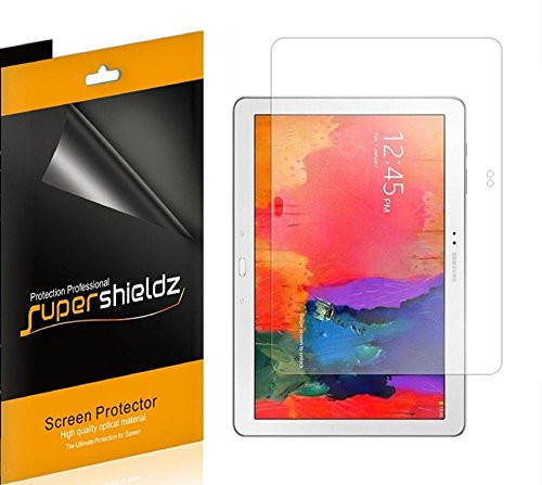 (3 Pack) Supershieldz for Samsung Galaxy Tab Pro 12.2 and Galaxy Note Pro 12.2 inch Screen Protector, High Definition Clear Shield (PET)