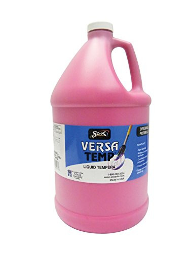 Sax - 2779 Versatemp Heavy-Bodied Tempera Paint, Magenta, 1 Gallon - 1440712