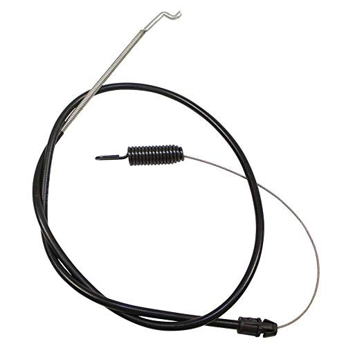 Stens 290-941 Traction Cable, Replaces Toro: 115-8435, 45-1/2" Cable Length, 34-1/2" Conduit Length, Black cable, Silver Spring