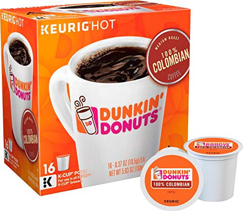 Dunkin Donuts 100 Colombian Coffee 