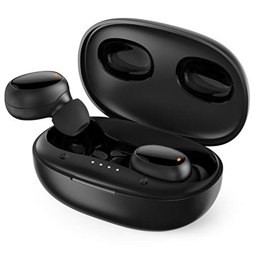 Beben Touch Control Waterproof Bluetooth 5.0 True Wireless Earbuds for iPhone Android, TWS 30H Playtime Stereo Headphones with Charging Case and mic, in-Ear Earphones Headset for Sport