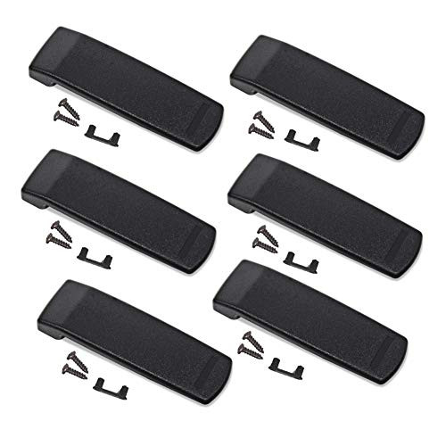 6PCS Belt Clip for Yaesu VX-8R VX-8DR VX-8GR FT-1DR FT1XD FT-2DR Radio FNB-102LI FNB-101Li