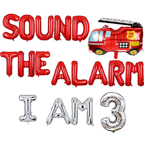 Sound The Alarm Im 3, Firetruck Birthday Party Decorations, Sound The Alarm Birthday Decorations, Firetruck Banner Party Supplies, 3 Year Old Birthday Decorations Boy, Fireman Fire Engine Firefighter Sound The Alarm Im 3, Firetruck Birthday Party Decorations, Sound The Alarm Birthday Decorations, Firetruck Banner Party Supplies, 3 Year Old Birthday Decorations Boy, Fireman Fire Engine Firefighter