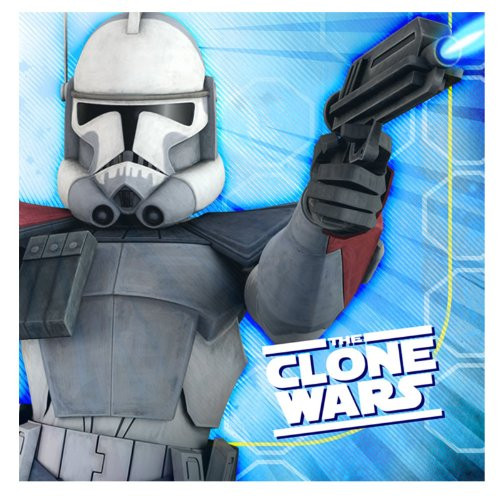 Star Wars Clone Wars 'Opposing Forces' Large Napkins (16ct)