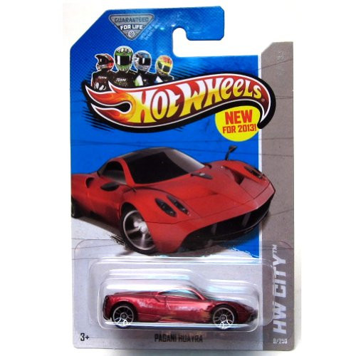 Hot Wheels 2013 HW City Pagani Huayra 8/250, Red