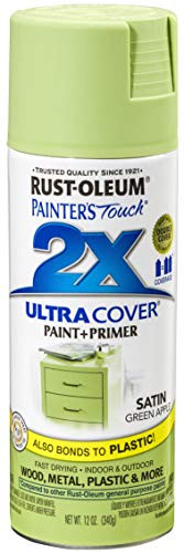 Rust-Oleum 249077-6 PK Painter's Touch Multi Purpose Spray Paint (6 Pack), 12 oz, Green Apple